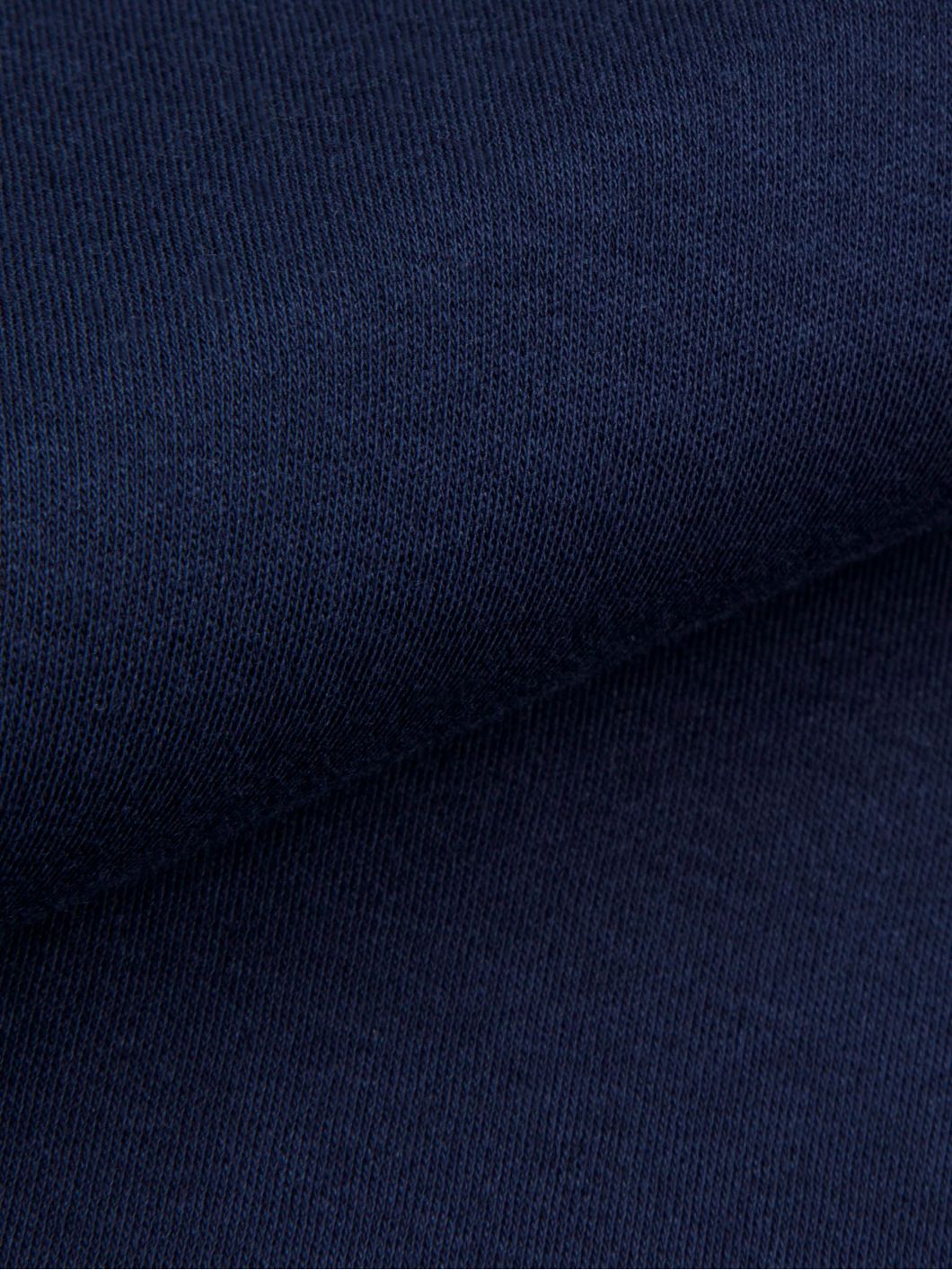 Tee-Shirt Interlock Grande Taille Bleu Marine